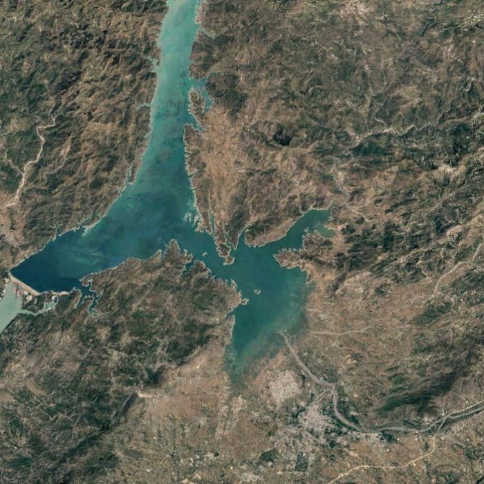0.5m Satellite Imagery, 13,665 Sq. Km